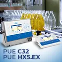 Dosificación en indicadores PUE C32 Y PUE HX5.EX Radwag